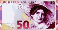 (№1995) Банкнота Австрия 1995 год "50 Schilling"