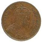 (№1904km17) Монета Стрейтс Сетлментс 1904 год frac14; Cent