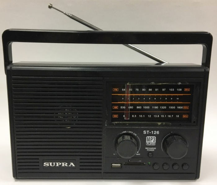 Портативный радиоприёмник &quot;Supra&quot; (сост. на фото)