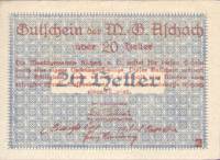 (№1920) Банкнота Австрия 1920 год "20 Heller"