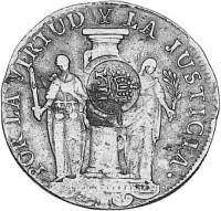(№1840km136) Монета Филиппины 1840 год 8 Reales