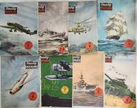 Набор журналов (8 шт) Maly Modelarz 1982 № 1, 2-3, 4, 5, 6, 7, 8, 9 Польша Мягкая обл.  с. С цв илл