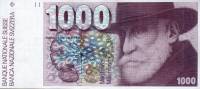 () Банкнота Швейцария 1988 год 1 000  ""   UNC