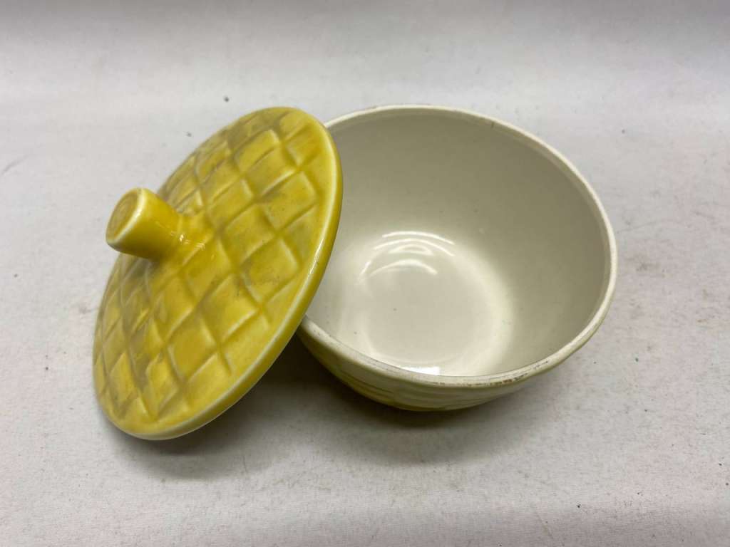 Сахарница масленка СССР керамика