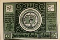 (№1921) Банкнота Германия 1921 год "50 Pfennig"