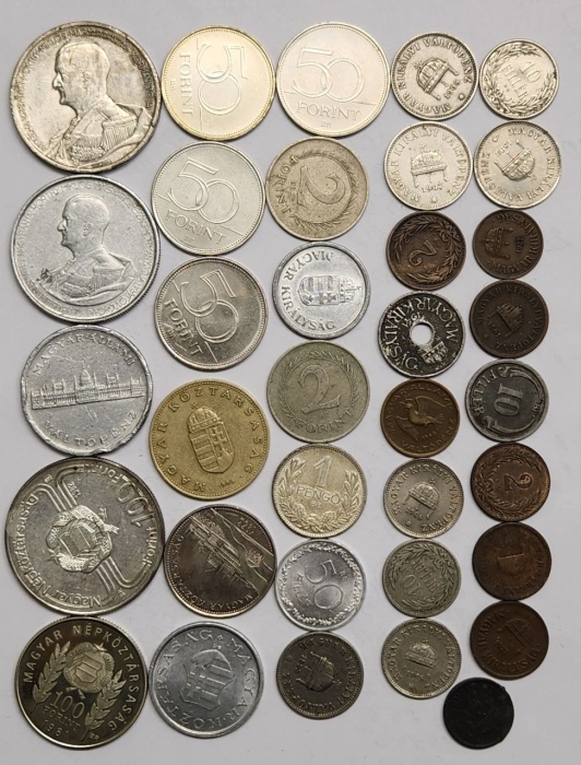Набор монет Венгрия 35 штук