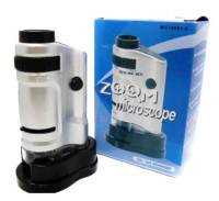 Микроскоп карманный MG10081-8, увеличение 20-40. Производство Китай