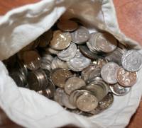 2006спмд 2000 штук Мешок монет Россия 2006 год 5 копеек  Медь-Никель  XF