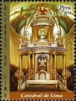 (№2007-2267) Марка Перу 2007 год "Алтари в Перу-дель-Кармен", Гашеная