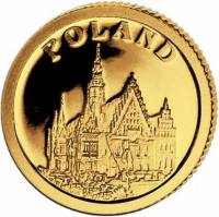 (№2008) Монета Либерия 2008 год 12 Dollars (Польша)