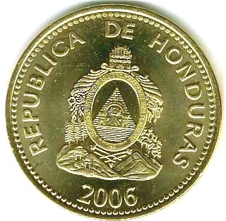 (№2006km76.4) Монета Гондурас 2006 год 10 Centavos (усилитель)