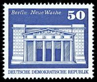 (1973-068) Марка Германия (ГДР) "Новая гауптвахта"    Достопримечательности ГДР II Θ