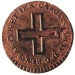 (№1798c79 (Карло Эмануэле И.)) Монета Италия 1798 год 2 Denari (Карло Эмануэле И.)