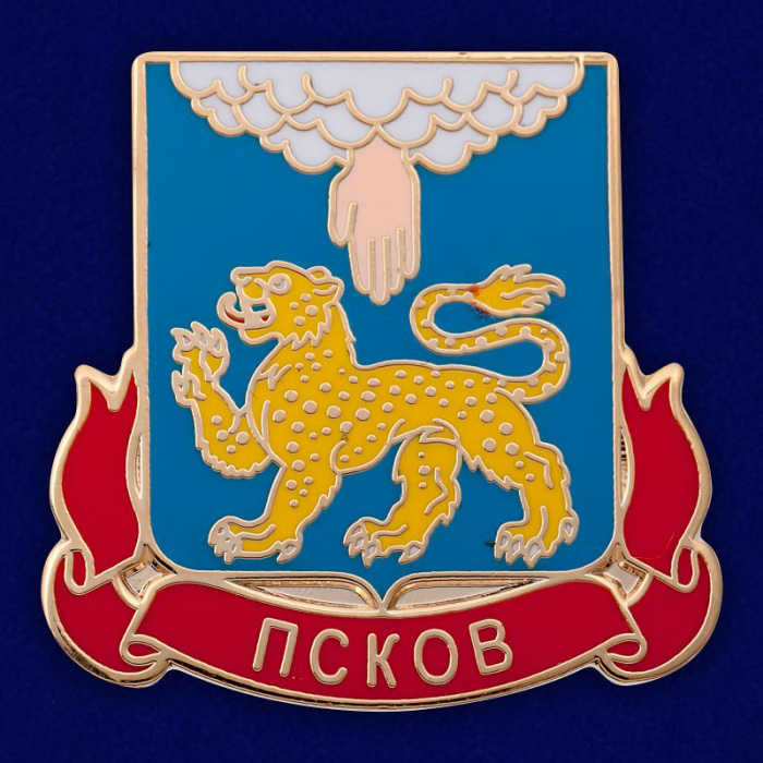 32618\137389 Значок &quot;Герб Пскова&quot;