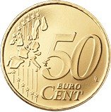 (№2001km172) Монета Монако 2001 год 50 Euro Cent