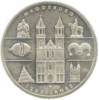 () Монета Германия (ФРГ) 2005 год 10 евро ""  Биметалл (Серебро - Ниобиум)  UNC