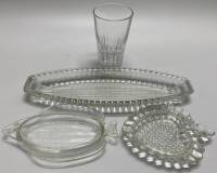 Набор посуды стекло 4 предмета 