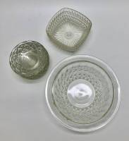 Чаша, розетки, стекло, 8 предметов