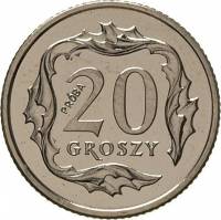 () Монета Польша 1990 год 20  ""    AU