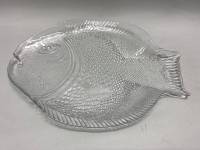 Блюдо стекло рыба 34х26 см