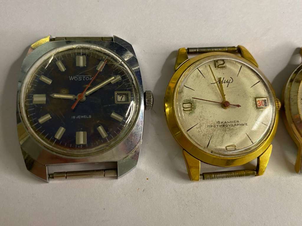 Часы наручные механические Восток, Мир, Старт, Зим