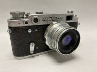 Фотоаппарат ФЭД-2 с объективом Индустар - 26 м, в рабочем состоянии в кофре