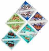 (1973-057-61) Серия Набор марок (5 сцеп тет-беш) СССР    Государственные заповедники II Θ