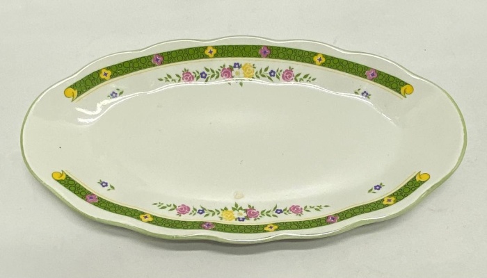 Селедочница фарфоровая PFF Рига СССР