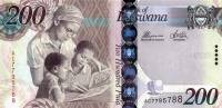 (№2012P-34c) Банкнота Ботсвана 2012 год "200 Pula"