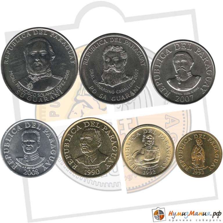 () Монета Парагвай  год &quot;&quot;   UNC