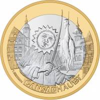 () Монета Швейцария 2014 год 10 франков ""   AU