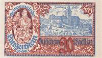 (№1920) Банкнота Австрия 1920 год "20 Heller"