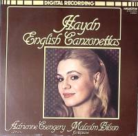 Набор виниловых пластинок (2 шт) Й. Гайдн Английские канцонетты Hungaroton 300 мм. Excellent