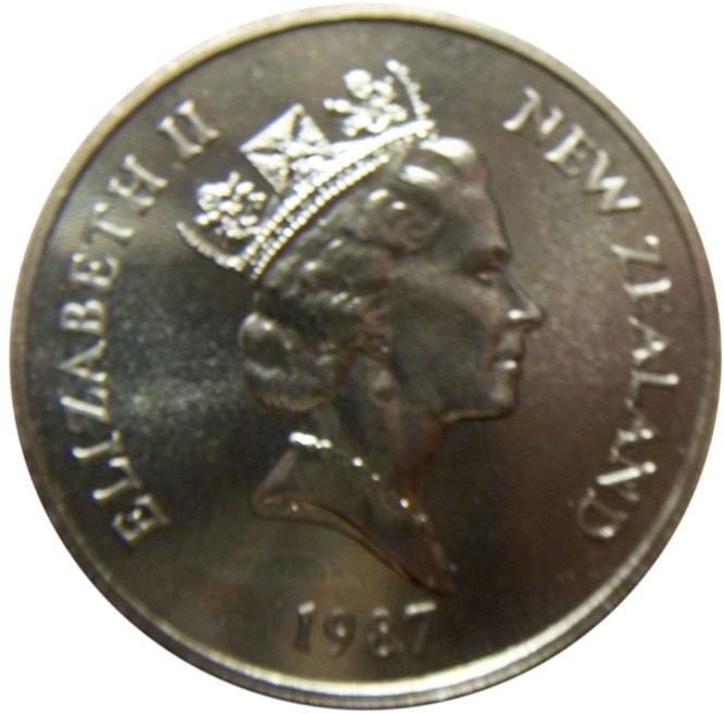 (1987) Монета Новая Зеландия 1987 год 1 доллар &quot;100 лет Национальному парку&quot;  Медь-Никель  UNC