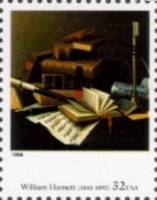 (№1998-3015) Марка США 1998 год "Американского Искусства Уильяма Харнетта", Гашеная