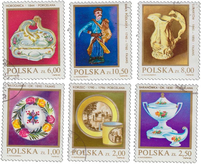 (1982-) Марка Польша &quot;&quot;      III не использовать Θ