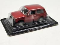 Авто легенды СССР модель ВАЗ 2121 Нива красная в коробке-блистере без журнала