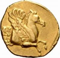(№1970) Монета Древняя Греция 1970 год 1 Stater