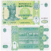 (1997) Банкнота Молдова 1997 год 20 лей "Стефан III Великий"   UNC