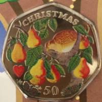 () Монета Остров Мэн 2005 год 50 пенсов ""  Медь-Никель  AU