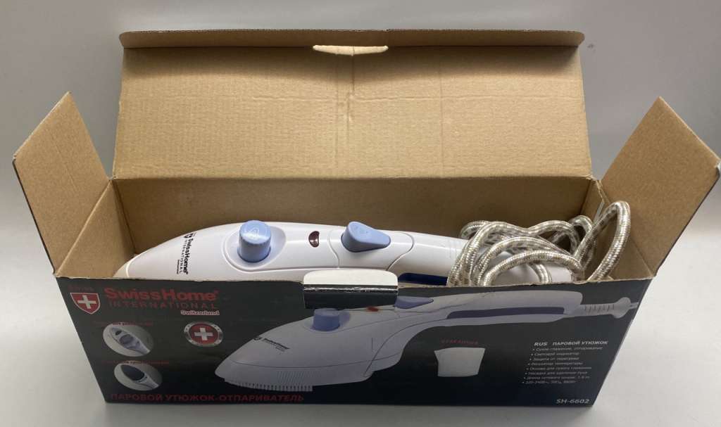 Паровой утюжок отпариватель Swiss Home SH6602
