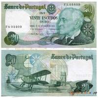 () Банкнота Португалия 1978 год   ""   UNC