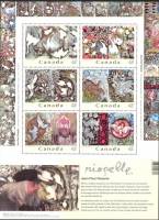 (№2003-65) Блок марок Канада 2003 год "JeanPaul Риопель", Гашеный
