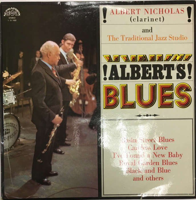 Пластинка виниловая &quot;Albert`s blues. Royal Garden Blues&quot; Supraphon 300 мм. (Сост. на фото)
