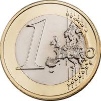(2019) Монета Ватикан 2019 год 1 евро  6. Герб папы римского Биметалл  PROOF