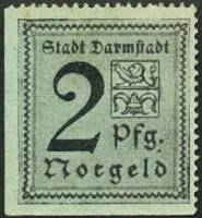 (№1920) Банкнота Германия 1920 год "2 Pfennig"