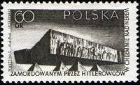 (1965-073) Марка Польша "Памятник в Хелме" , III Θ
