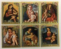 --  Набор марок Бурунди 6 шт.  Гашёные , III Θ