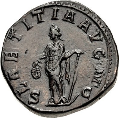 (№ (Без даты) ) Монета Римская империя 1970 год 1 Sestertius