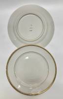 Тарелки столовые, ЛФЗ, 50-е годы, СССР, 2 шт